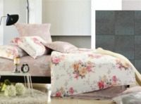 Постельное белье 2-спальное (стандарт) Tiffany's Secret сатин Вальс цветов (с наволочками 50х70)