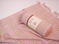 Плед детский шерстяной Luxberry LUX 1 pink/ecru/beige размер 100x150