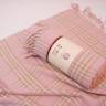 Плед детский шерстяной Luxberry LUX 1 pink/ecru/beige размер 100x150