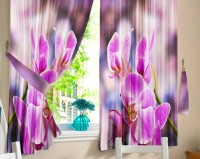 Фотошторы для кухни Новый стиль Орхидея 145x160