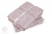 Комплект из 3 полотенец Luxberry New England розовая глина