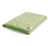 Одеяло бамбуковое 1,5-спальное легкое Легкие Сны микрофибра Леди Тропикана 140x205