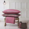 Постельное белье 2-спальное (King size) Sharmes Solid коллекция Coctail Терракотовый и темно-розовый