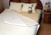 Одеяло 2-спальное (евро) Magic Wool Кашмир де Люкс/хлопок зимнее 200x220