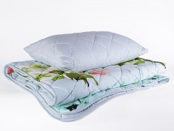 Одеяло-покрывало Nature's Яркие Цветы с бамбуковым волокном 200x220
