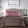 Наволочка Sharmes Solid коллекция Coctail Терракотовый и темно-розовый 70x70