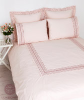 Постельное белье 1,5-спальное Luxberry Bovi Osaka нежно-розовый