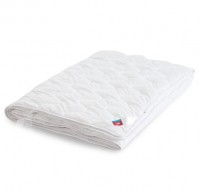 Одеяло из лебяжьего пуха 1,5-спальное легкое Легкие Сны микрофибра Леди Перси 140x205