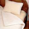 Одеяло 2-спальное (стандарт) Magic Wool Меринос Локон/хлопок из шерсти мериноса зимнее 180x200
