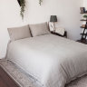 Постельное белье 2-спальное (евро) Luxberry Bedroom Line лен натуральный