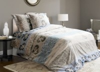 Постельное белье 2-спальное (стандарт) Tiffany's Secret сатин Небесный Эскиз (с наволочками 70х70)