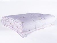 Одеяло 2-спальное (евро) всесезонное касетное Nature's Царственный ирис 200х220