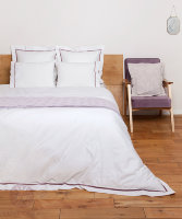 Постельное белье 2-спальное (евро) Luxberry Bovi San Marco перкаль белый-розовый