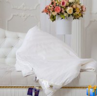 Одеяло 1,5-спальное шелковое Kingsilk Elisabette Классик шелк в сатине всесезонное 150x210