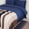Постельное белье 1,5-спальное Luxberry Daily Bedding сатин синий