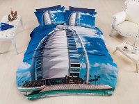 Постельное белье 2-спальное (евро) Karven сатин 3D Dubai