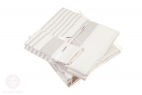 Полотенце Luxberry SPA2 белый-льняной 100x150