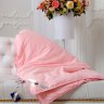 Одеяло 2-спальное (King Size) шелковое Kingsilk Элит шелк в сатине всесезонное 220x240 розовое