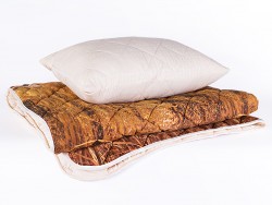 Набор одеяло-покрывало и подушка Nature's Уссурийские Тигры с бамбуковым волокном