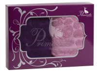 Комплект из 2 полотенец Primavelle Piera 50x90 фиолетовый-лиловый