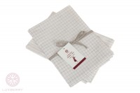 Комплект из 2 полотенец Luxberry Timeless mini лен белый-натуральный
