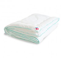 Одеяло из лебяжьего пуха 2-спальное (стандарт) зимнее Легкие Сны микрофибра Леди Перси 172х205