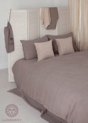 Постельное белье 2-спальное (евро) Luxberry Bedroom Line лен льняной