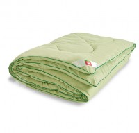 Одеяло бамбуковое 2-спальное (стандарт) зимнее Легкие Сны микрофибра Леди Тропикана 172х205