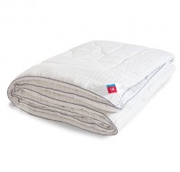 Одеяло пуховое 2-спальное (стандарт) зимнее Легкие Сны сатин Элисон 172x205