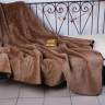 Плед (легкое одеяло) из шерсти верблюда Magic Wool Верблюд Шоколад 140х200