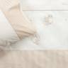 Постельное белье для новорожденных Luxberry Bovi Совята жемчужный-коричневый-белый 