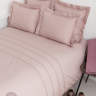 Постельное белье 1,5-спальное Luxberry Bovi Акцент перкаль пудрово-розовый