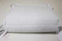 Бортик - бампер в кроватку Luxberry Тюльпан 45x390 белый